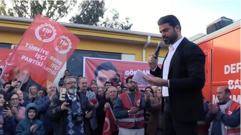 TİP Gökhan Zan'ın Adaylığını Geri Çekti
