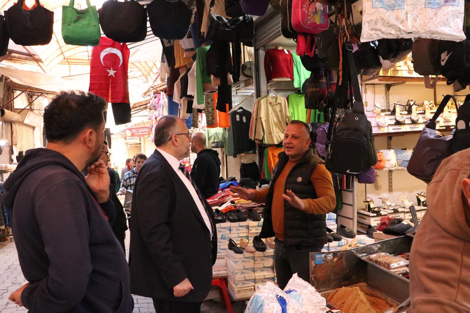 HBB Başkan Adayı Çalışkan “Uzun Çarşı'yı Hatay’ın Gözdesi Yapacağız”