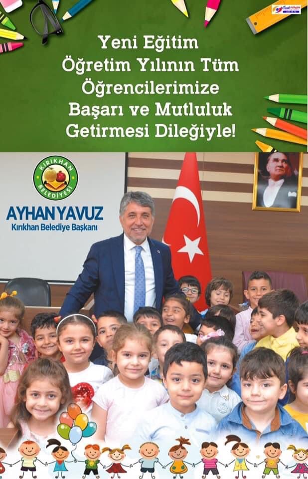 Başkan Yavuz “2023-2024 eğitim ve öğretim yılı hayırlı olsun”