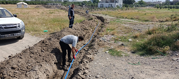 Yeni Meskenlerin Su İhtiyacı Karşılanıyor