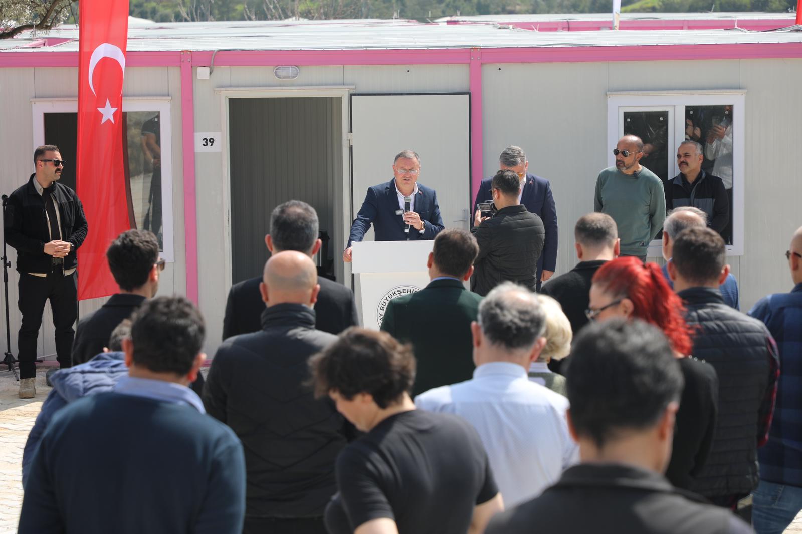 HBB ve Ansa-Giad İşbirliği İle Tamamlanan Konteynerkent Hizmete Açıldı
